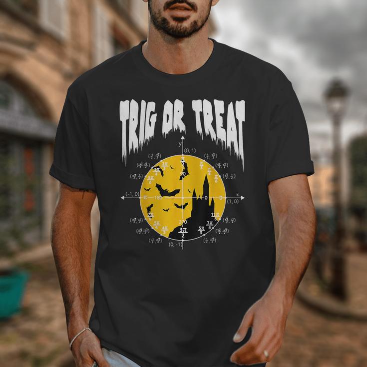 Nerdy Trig Or Treat Halloween Costume Math Teacher Unisex T-Shirt, funny design Nerdy Trig Or Treat Halloween Costume Math Teacher Unisex T-Shirt, funny design