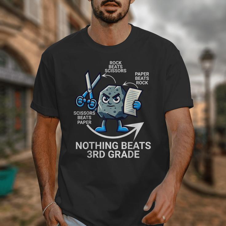 Nothing Beats 3rd Grade Back To School Kids Teachers Unisex T-Shirt, funny design