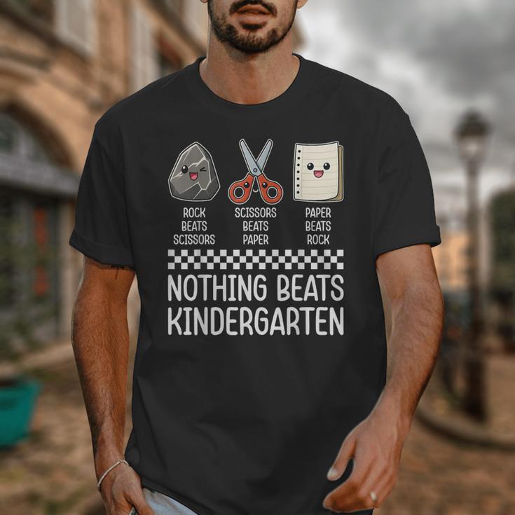 Nothing Beats Kindergarten Back To School Kids Teacher Unisex T-Shirt, funny design Nothing Beats Kindergarten Back To School Kids Teacher Unisex T-Shirt, funny design