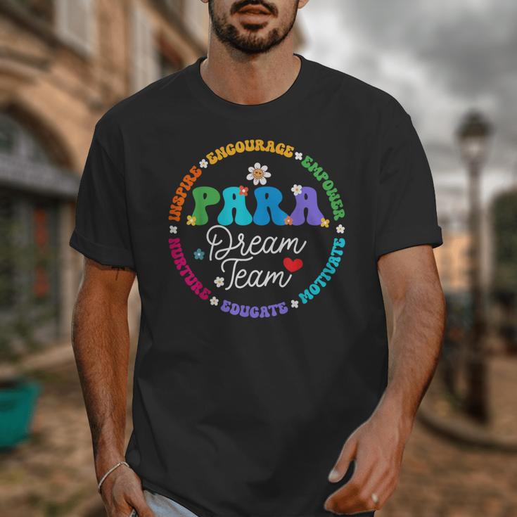 PARA Dream Team Teacher Paraprofessional Paraeducator Unisex T-Shirt, funny design PARA Dream Team Teacher Paraprofessional Paraeducator Unisex T-Shirt, funny design