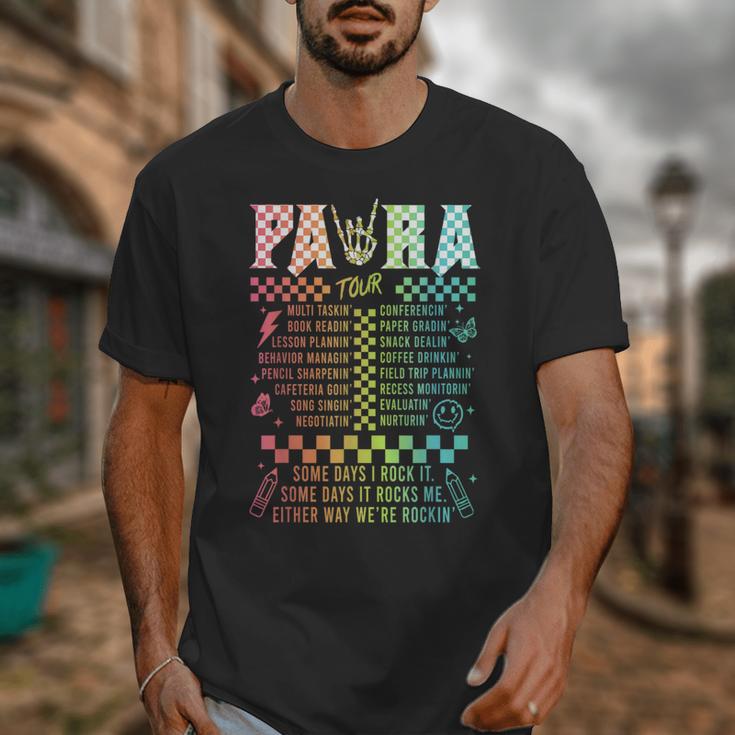 Para Tour Paraprofessional Squad Rock Teacher Back To School Unisex T-Shirt, funny design Para Tour Paraprofessional Squad Rock Teacher Back To School Unisex T-Shirt, funny design