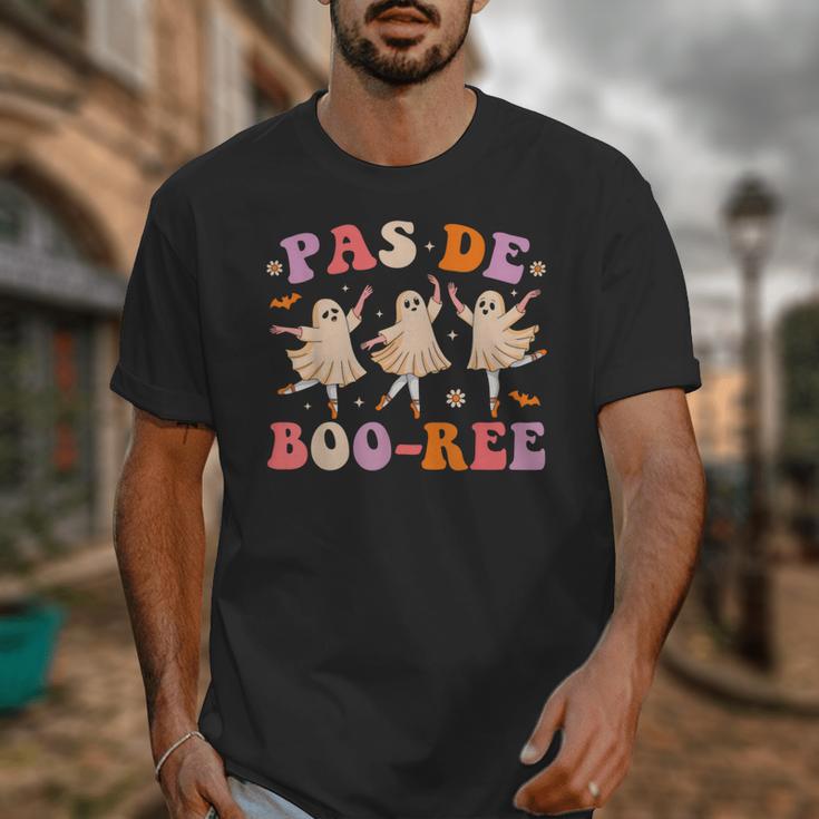 Pas De BOO-Rée Ballet Ghost Dancer Dance Teacher Halloween Unisex T-Shirt, funny design Pas De BOO-Rée Ballet Ghost Dancer Dance Teacher Halloween Unisex T-Shirt, funny design