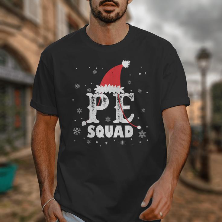 PE Squad Christmas PE Teacher Matching Xmas Unisex T-Shirt, Pe Teacher Gifts, funny design PE Squad Christmas PE Teacher Matching Xmas Unisex T-Shirt, Pe Teacher Gifts, funny design