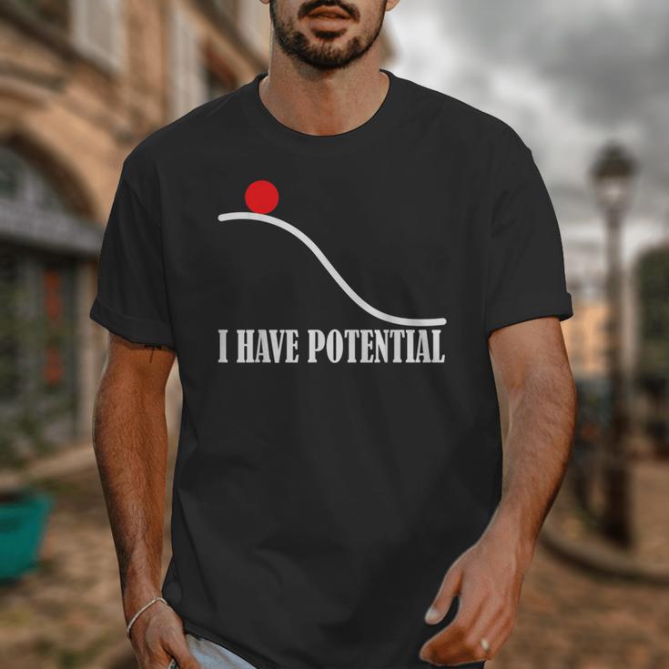 Physics I Have Potential Energy Physics Teacher Unisex T-Shirt, funny design Physics I Have Potential Energy Physics Teacher Unisex T-Shirt, funny design