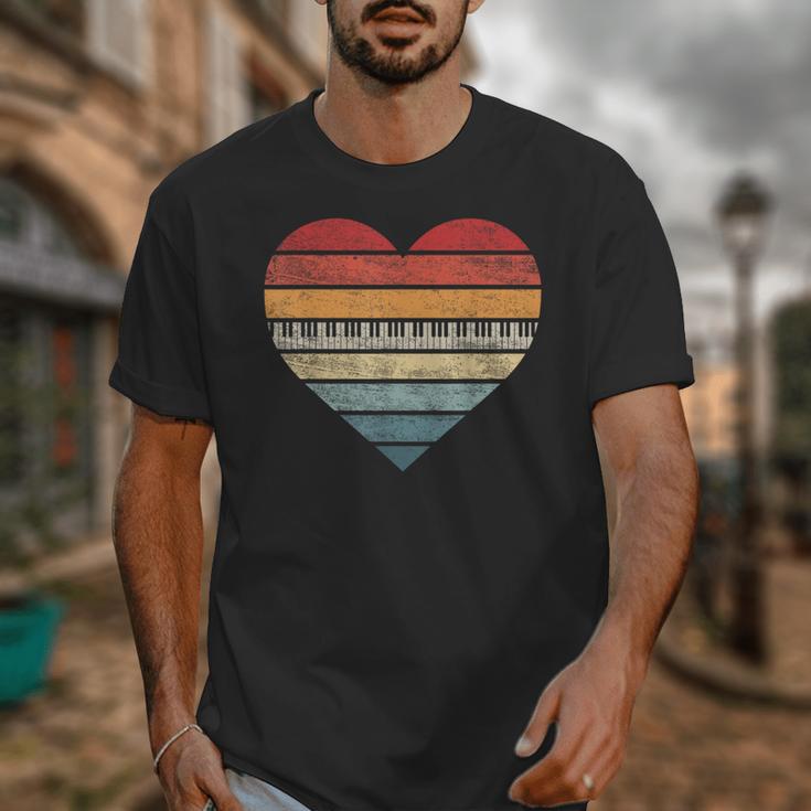 Pianist Retro Sunset Piano Keyboard Player Teacher Unisex T-Shirt, funny design Pianist Retro Sunset Piano Keyboard Player Teacher Unisex T-Shirt, funny design