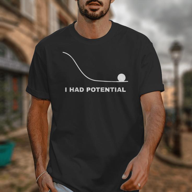 I Had Potential Physics Science Physics Teachers Students Unisex T-Shirt, Science Teacher Gifts, funny design I Had Potential Physics Science Physics Teachers Students Unisex T-Shirt, Science Teacher Gifts, funny design