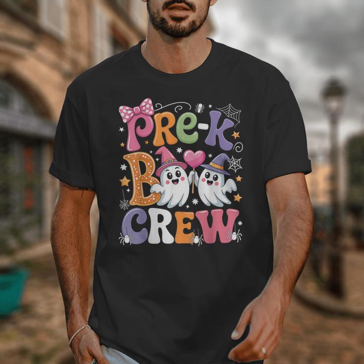 Pre-K Boo Crew Pre-K Teacher Student Kids Halloween Unisex T-Shirt, funny design