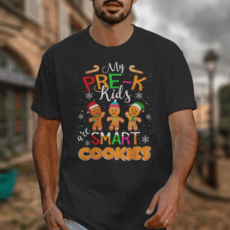 My Pre-K Kids Are Smart Cookies Christmas Teacher Unisex T-Shirt, funny design My Pre-K Kids Are Smart Cookies Christmas Teacher Unisex T-Shirt, funny design