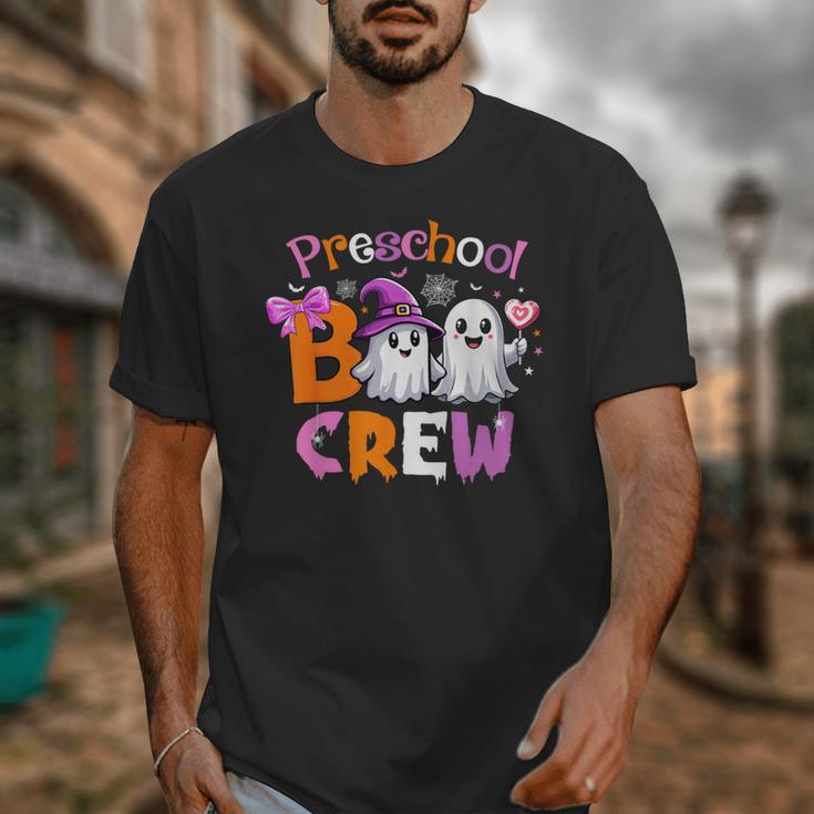 Preschool Boo Crew Preschool Halloween Costume Teacher Kid Unisex T-Shirt, funny design