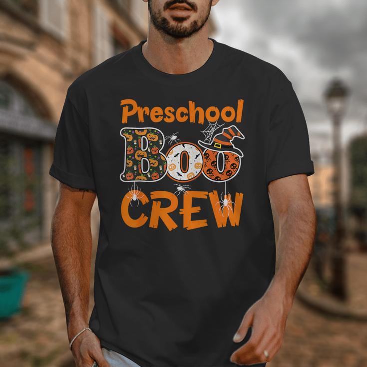 Preschool Boo Crew Halloween Teachers Students Costume Unisex T-Shirt, funny design