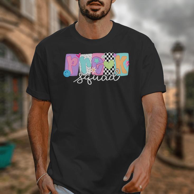 Preschool Squad Team Pre-K Crew Back To School Teacher Unisex T-Shirt, funny design Preschool Squad Team Pre-K Crew Back To School Teacher Unisex T-Shirt, funny design