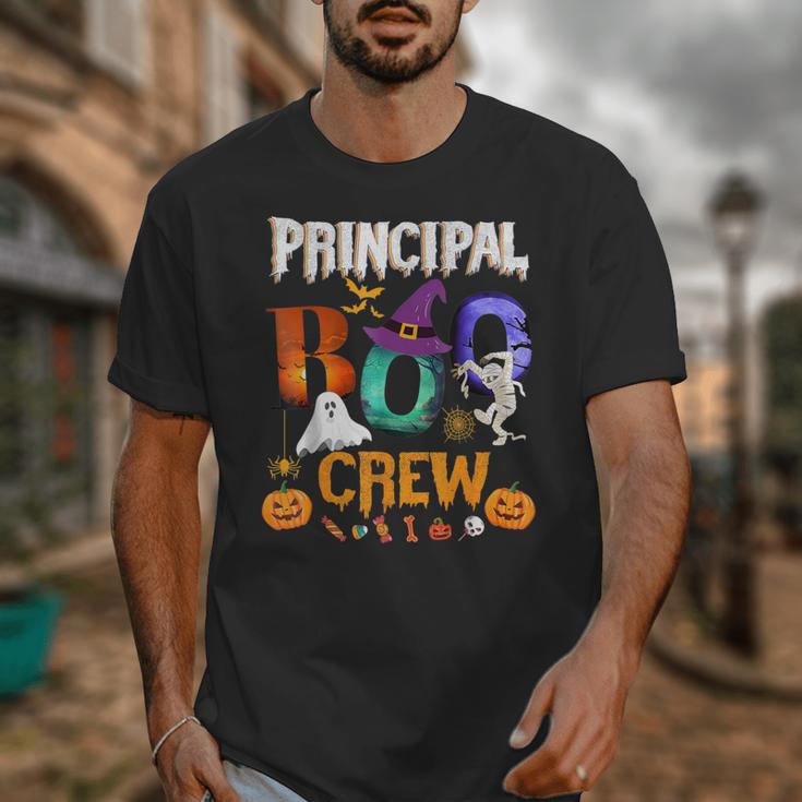 Principal Boo Crew Teacher Student Halloween Costume For Men Women Kids Unisex T-Shirt, funny design