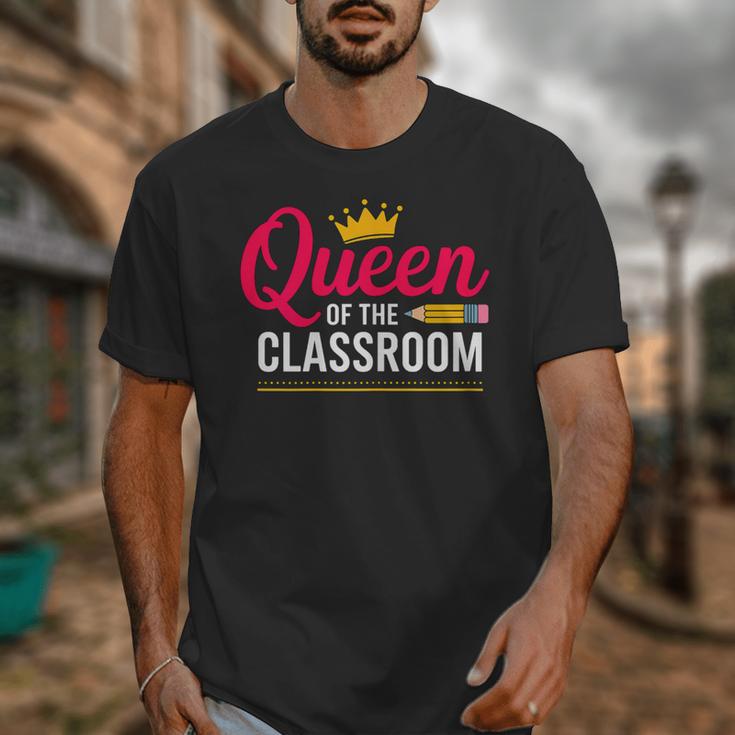 Queen Of The Classroom Teacher Unisex T-Shirt, funny design