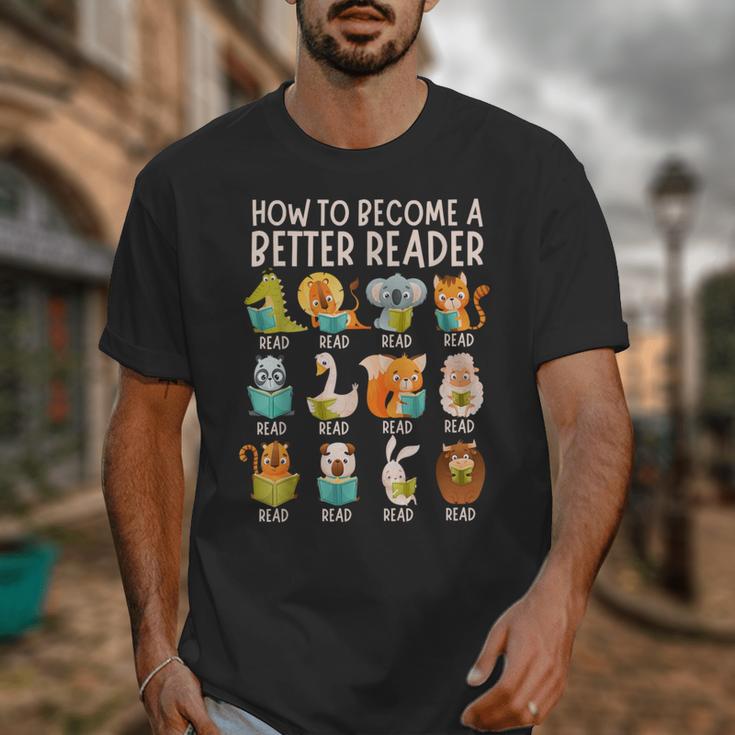 Reading Teacher How To Become a Better Reader Book Lover Fun Unisex T-Shirt, funny design Reading Teacher How To Become a Better Reader Book Lover Fun Unisex T-Shirt, funny design