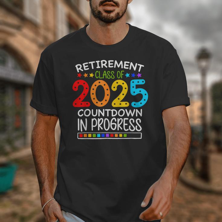 Retirement Class Of 2025 Teacher Countdown Loading Teacher Unisex T-Shirt, funny design Retirement Class Of 2025 Teacher Countdown Loading Teacher Unisex T-Shirt, funny design