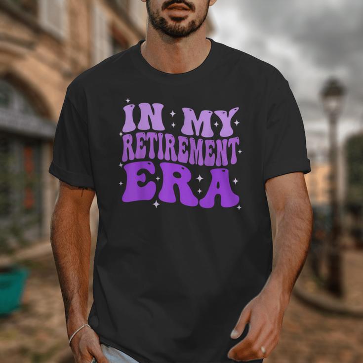 In My Retirement Era Groovy Retired Teacher 2025 Women Unisex T-Shirt, Groovy Teacher Gifts, funny design In My Retirement Era Groovy Retired Teacher 2025 Women Unisex T-Shirt, Groovy Teacher Gifts, funny design