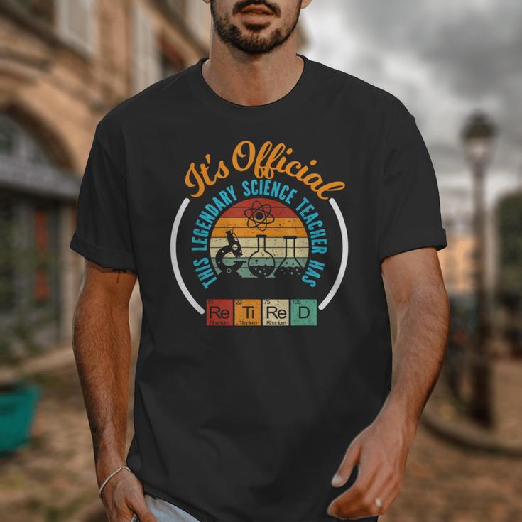 Retiring Science Teacher Retirement Unisex T-Shirt, Science Teacher Gifts, funny design