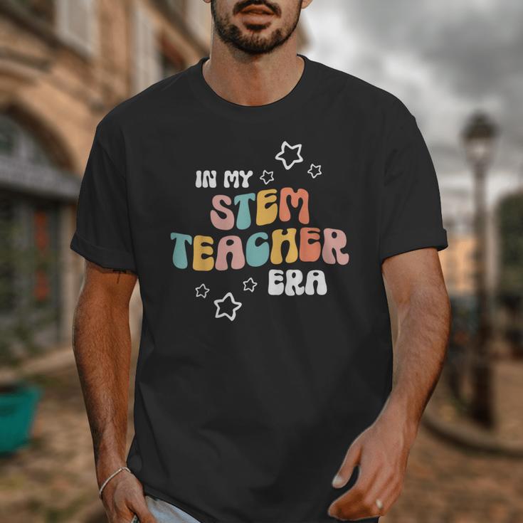Retro Boho Math Science Professor In My STEM Teacher Era Unisex T-Shirt, Science Teacher Gifts, funny design Retro Boho Math Science Professor In My STEM Teacher Era Unisex T-Shirt, Science Teacher Gifts, funny design