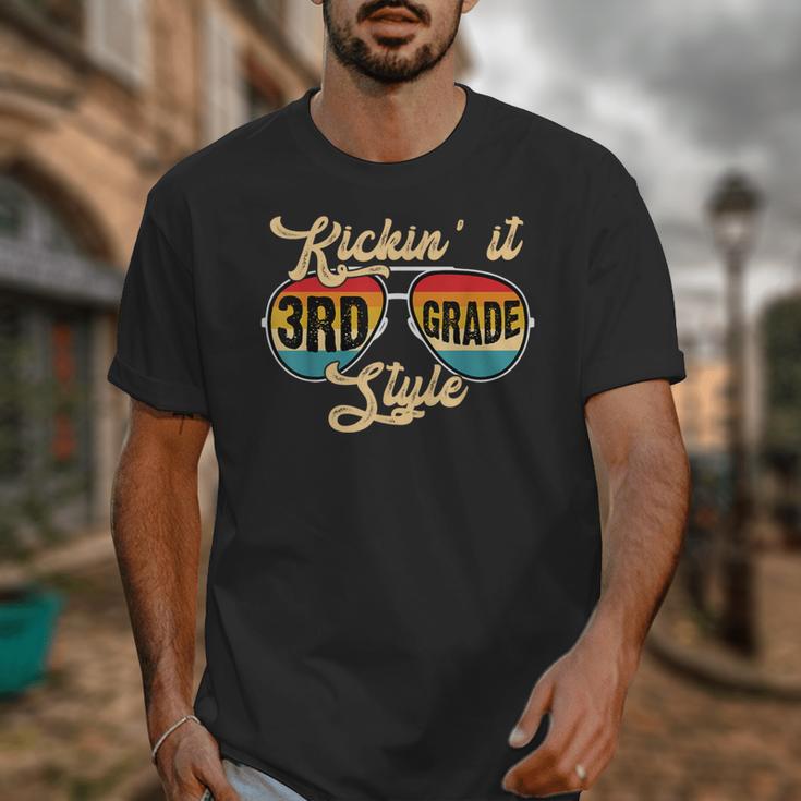 Retro Kickin It 3rd Grade Style Teacher Back To School Men Women Unisex T-Shirt, funny design Retro Kickin It 3rd Grade Style Teacher Back To School Men Women Unisex T-Shirt, funny design