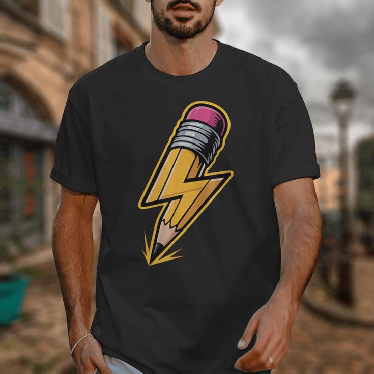 Retro Pencil Pencil Back To School Teacher Student Unisex T-Shirt, funny design Retro Pencil Pencil Back To School Teacher Student Unisex T-Shirt, funny design