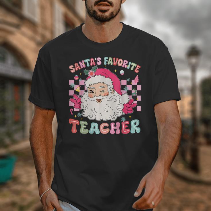 Santa Favorite Teacher Shirt Teacher Christmas Unisex T-Shirt, funny design Santa Favorite Teacher Shirt Teacher Christmas Unisex T-Shirt, funny design