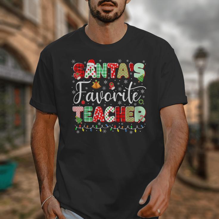 Santas Favorite Teacher Christmas Matching Xmas Men Women Unisex T-Shirt, funny design Santas Favorite Teacher Christmas Matching Xmas Men Women Unisex T-Shirt, funny design