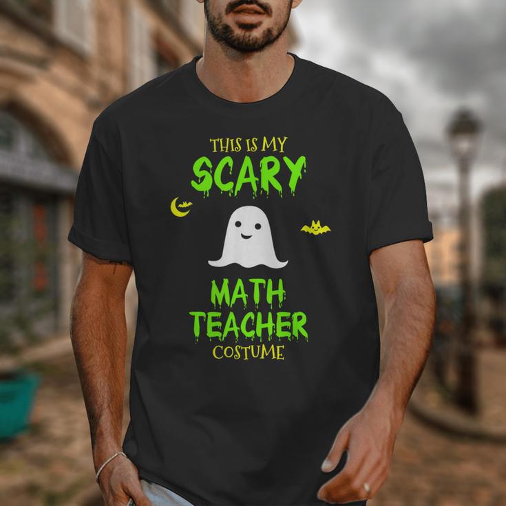 Scary Math Teacher Costume Halloween Lazy Easy Christmas Unisex T-Shirt, funny design Scary Math Teacher Costume Halloween Lazy Easy Christmas Unisex T-Shirt, funny design