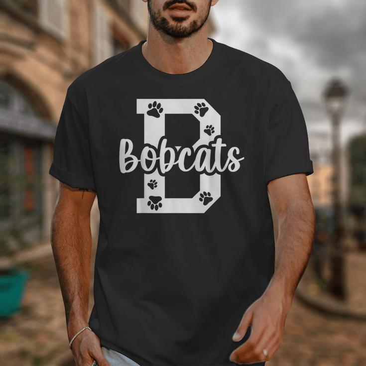 School Spirit Mascot Bobcats Back To School Teacher Student Unisex T-Shirt, funny design School Spirit Mascot Bobcats Back To School Teacher Student Unisex T-Shirt, funny design