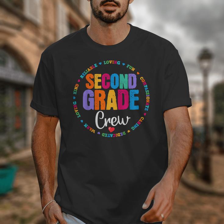 Second Grade Crew 2nd Back To School Teacher Team Squad Unisex T-Shirt, 2nd Grade Teacher Gifts, funny design Second Grade Crew 2nd Back To School Teacher Team Squad Unisex T-Shirt, 2nd Grade Teacher Gifts, funny design