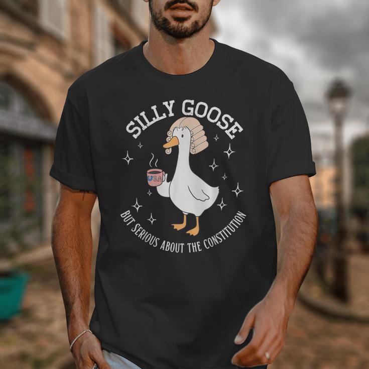 Silly Goose Constitution History Teacher Middle School Unisex T-Shirt, History Teacher Gifts, funny design Silly Goose Constitution History Teacher Middle School Unisex T-Shirt, History Teacher Gifts, funny design