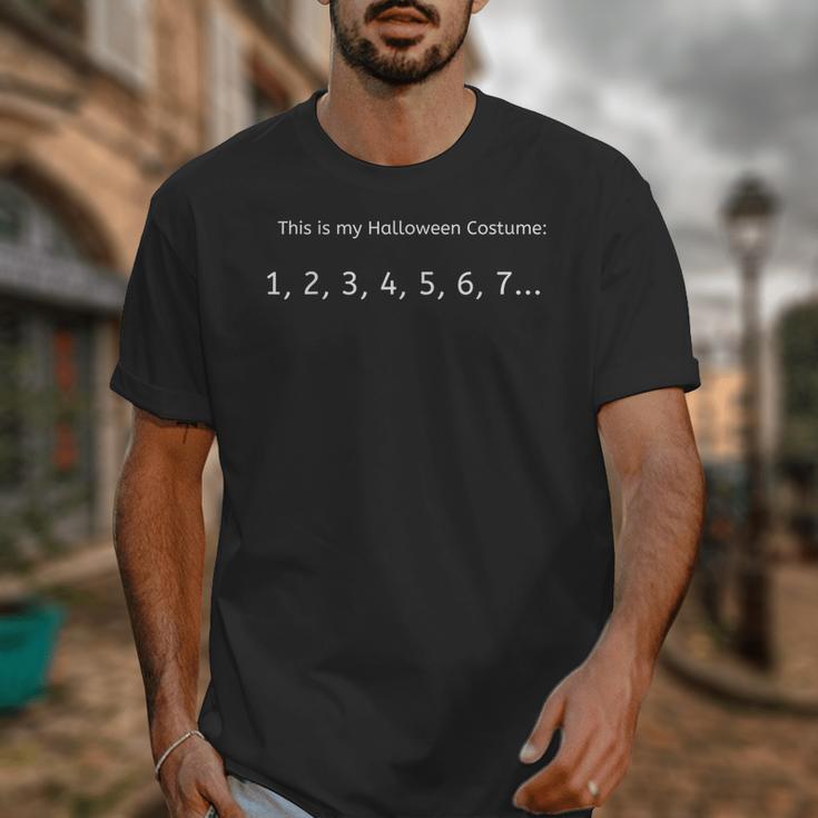 Someone You Can Count On Halloween Costume For Math Teachers Men Women Unisex T-Shirt, funny design