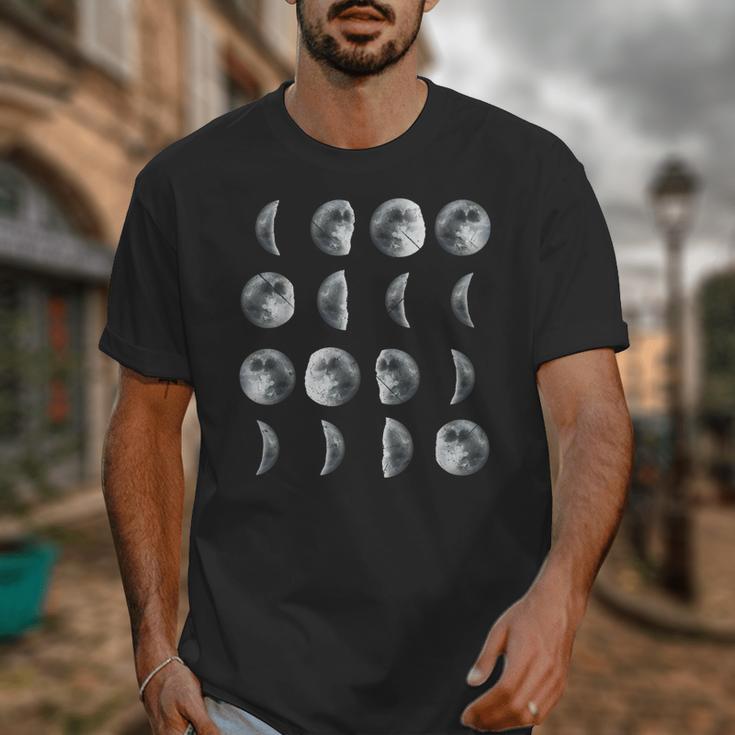 Space Science Student Teacher Leonard Moon Phases Men Women Kids Unisex T-Shirt, Science Teacher Gifts, funny design
