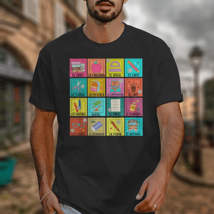Spanish Teacher Back To School Maestra Dual Language Crew Unisex T-Shirt, funny design Spanish Teacher Back To School Maestra Dual Language Crew Unisex T-Shirt, funny design