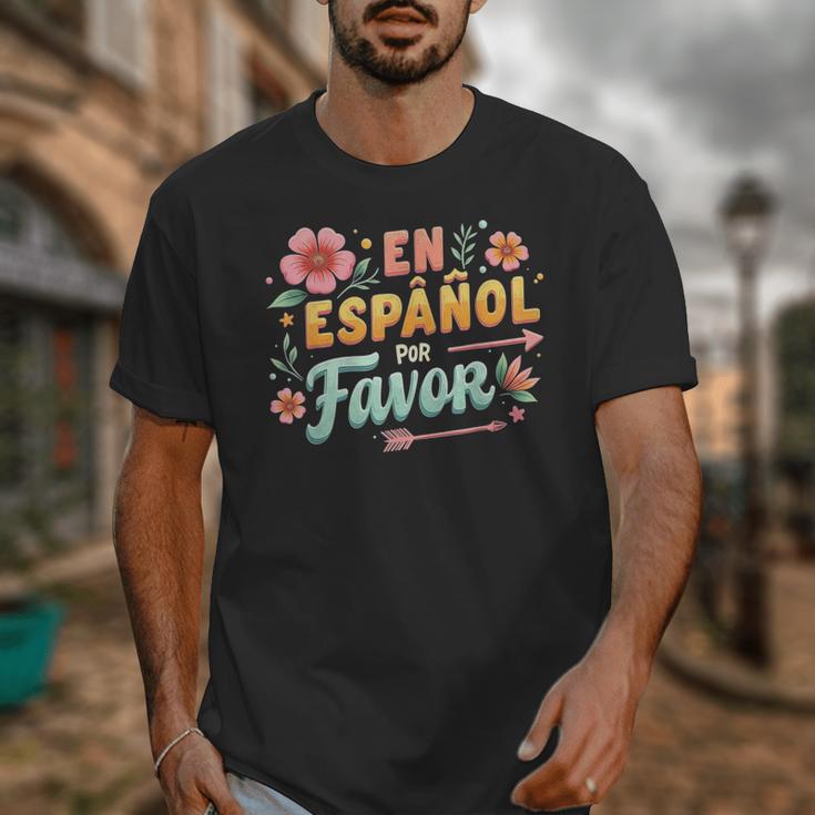 Spanish Teacher Maestra Dimelo En Espanol Por Favor Unisex T-Shirt, funny design