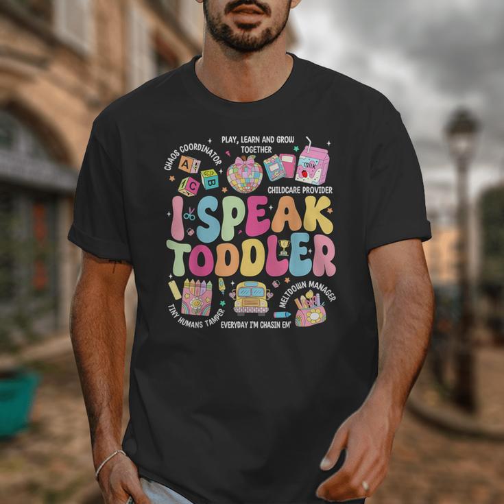 I Speak Toddler Back To School Teacher Unisex T-Shirt, funny design I Speak Toddler Back To School Teacher Unisex T-Shirt, funny design