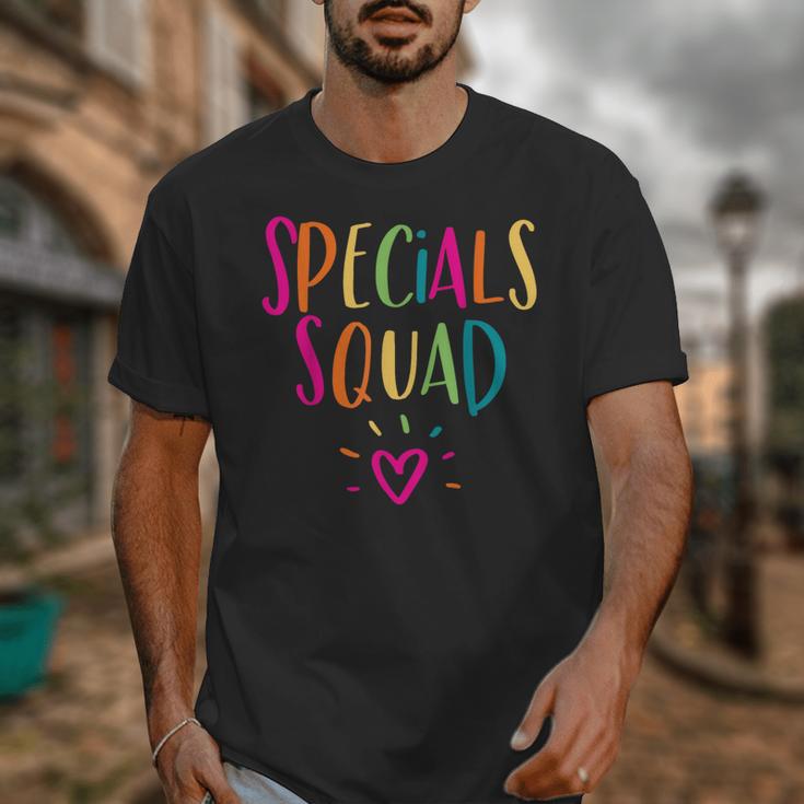 Specials Squad Art Music PE Tech Gym Teacher Team Unisex T-Shirt, Pe Teacher Gifts, funny design