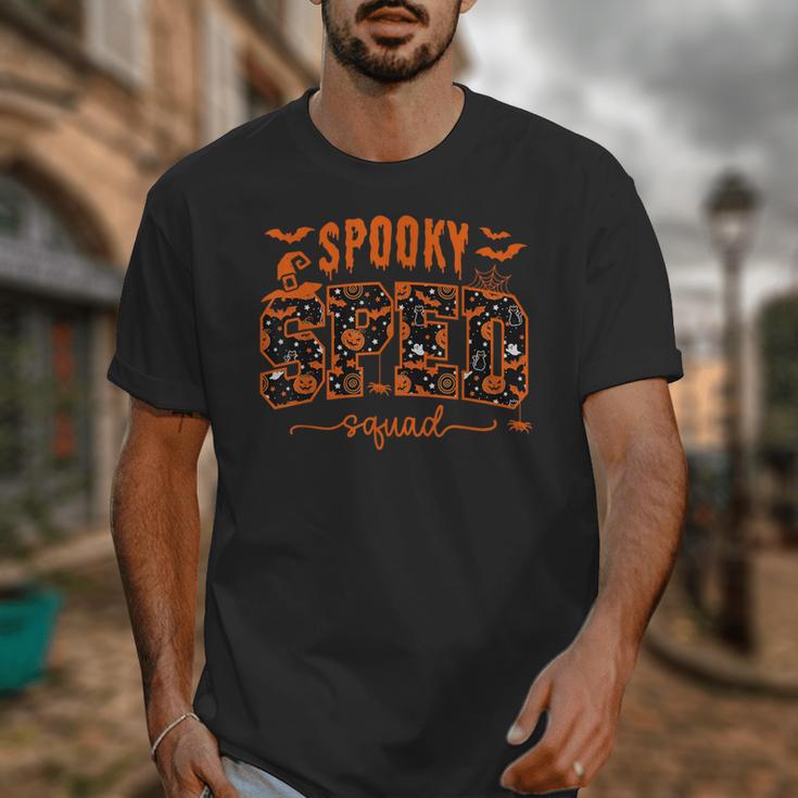 Sped Squad Team Special Education Teacher Halloween Unisex T-Shirt, funny design