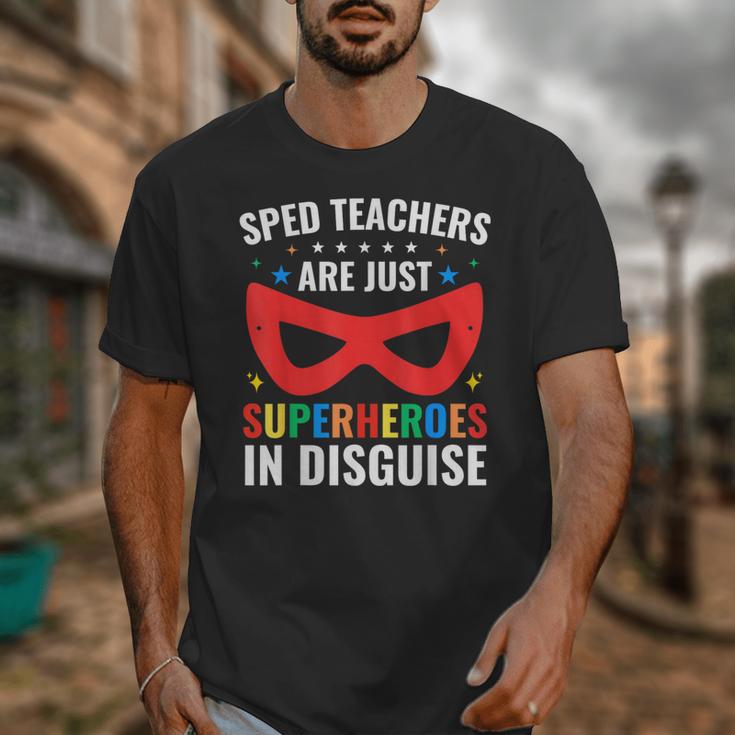 SPED Teacher Are Just Superheroes Disguise Special Education Unisex T-Shirt, funny design SPED Teacher Are Just Superheroes Disguise Special Education Unisex T-Shirt, funny design