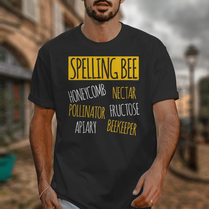 Spelling Bee Halloween Pun Costume Beekeeper Teacher Unisex T-Shirt, funny design Spelling Bee Halloween Pun Costume Beekeeper Teacher Unisex T-Shirt, funny design