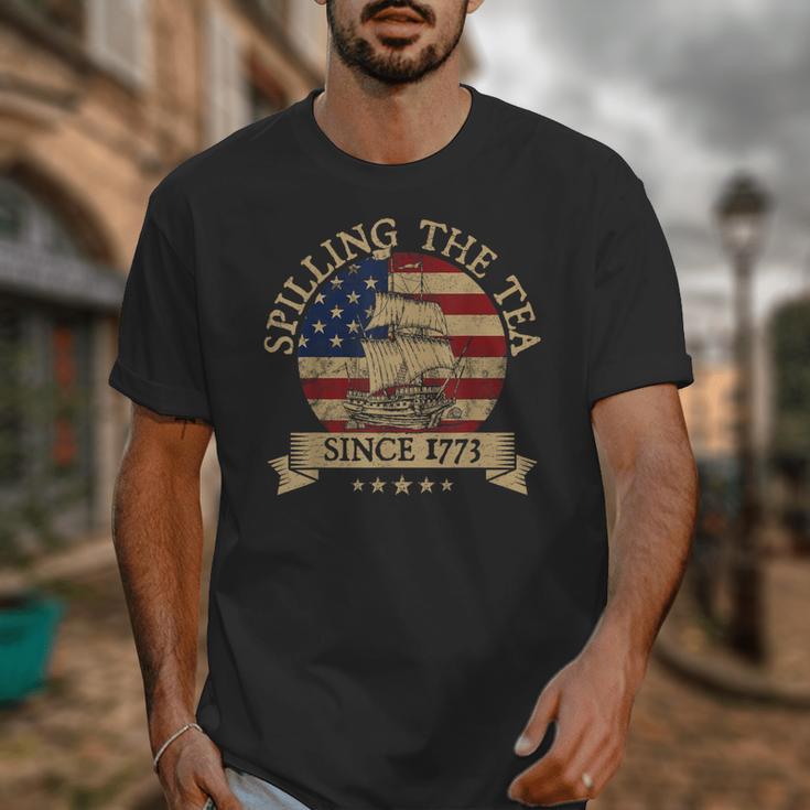 Spilling The Tea Since 1773 Vintage Us History Teacher Unisex T-Shirt, History Teacher Gifts, funny design Spilling The Tea Since 1773 Vintage Us History Teacher Unisex T-Shirt, History Teacher Gifts, funny design