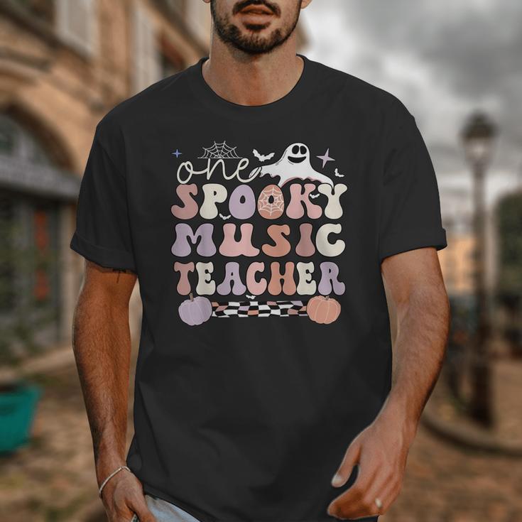 Spooky Music Teacher Halloween Music Teaching Men Women Unisex T-Shirt, funny design Spooky Music Teacher Halloween Music Teaching Men Women Unisex T-Shirt, funny design