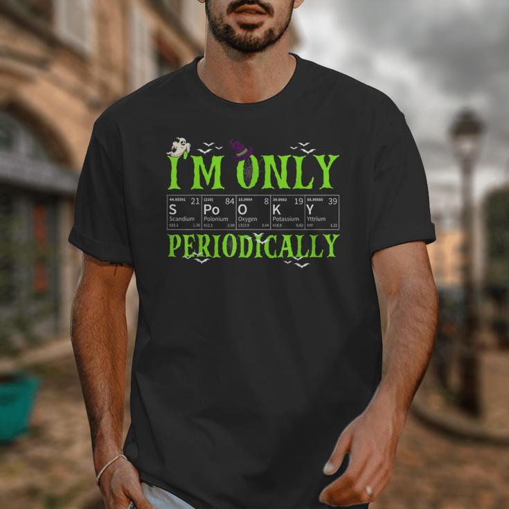Only Spooky Periodically Halloween Chemistry Teacher Men Women Unisex T-Shirt, funny design Only Spooky Periodically Halloween Chemistry Teacher Men Women Unisex T-Shirt, funny design