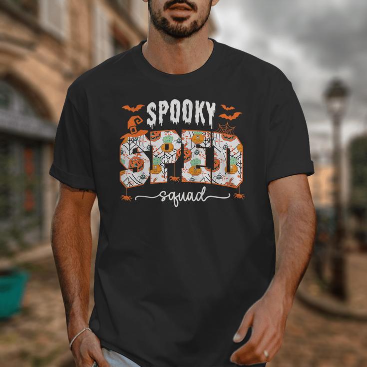 Spooky SPED Squad Special Education Teacher Halloween Ghost Unisex T-Shirt, funny design Spooky SPED Squad Special Education Teacher Halloween Ghost Unisex T-Shirt, funny design