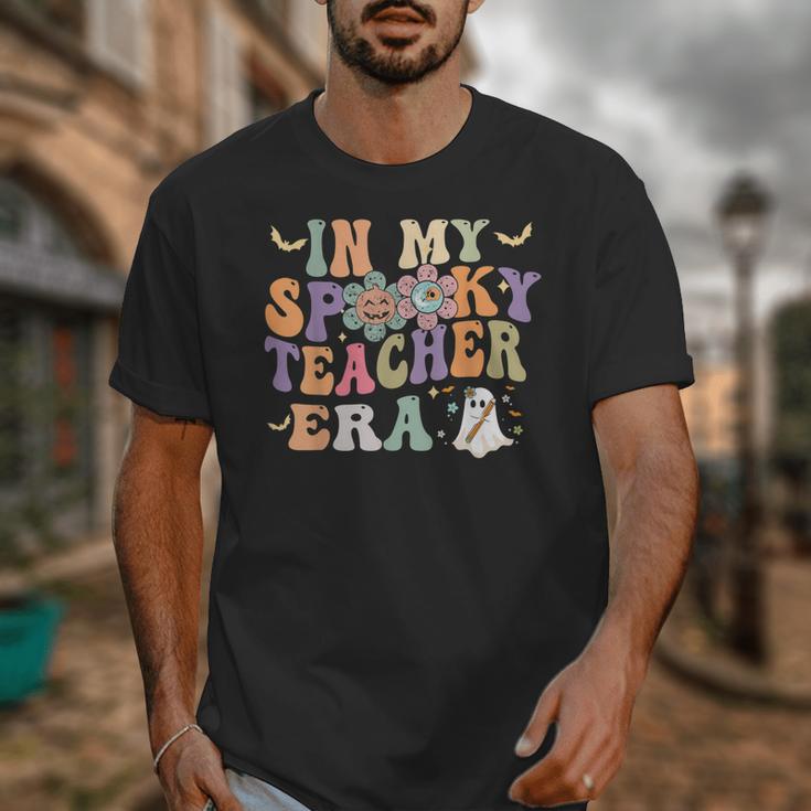 In My Spooky Teacher Era Groovy Hippie Retro Ghost Halloween Men Women Kids Unisex T-Shirt, Groovy Teacher Gifts, funny design In My Spooky Teacher Era Groovy Hippie Retro Ghost Halloween Men Women Kids Unisex T-Shirt, Groovy Teacher Gifts, funny design