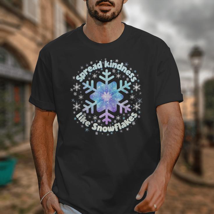 Spread Kindness Like Snowflakes Christmas Teacher Unity Day Unisex T-Shirt, funny design Spread Kindness Like Snowflakes Christmas Teacher Unity Day Unisex T-Shirt, funny design