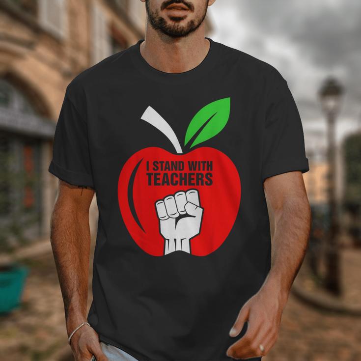 I Stand With Teachers Tshirt Unisex T-Shirt, funny design I Stand With Teachers Tshirt Unisex T-Shirt, funny design