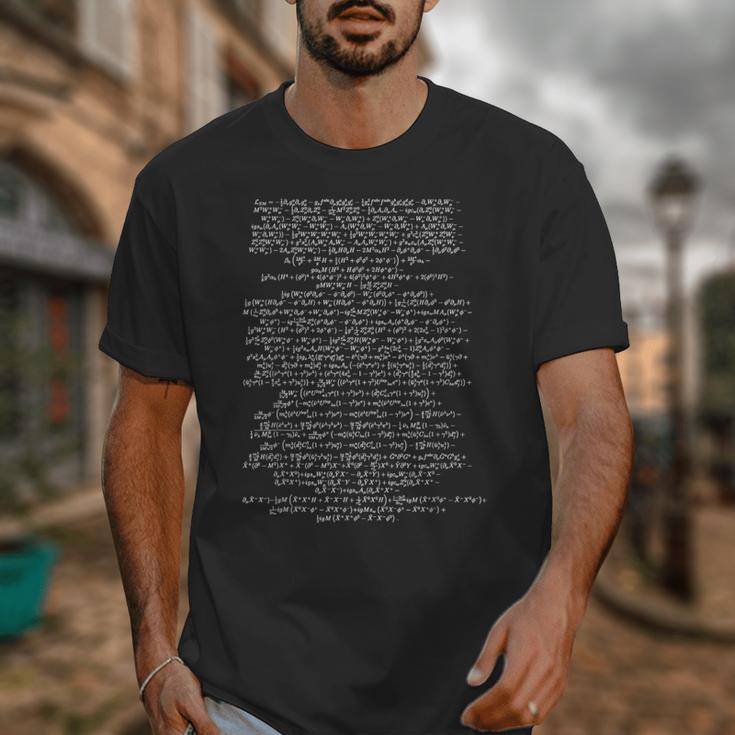 Standard Model Lagrangian Higgs Boson Physics Teacher Unisex T-Shirt, funny design Standard Model Lagrangian Higgs Boson Physics Teacher Unisex T-Shirt, funny design