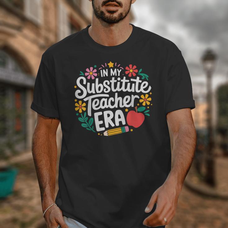 In My Substitute Teacher Era Unisex T-Shirt, funny design