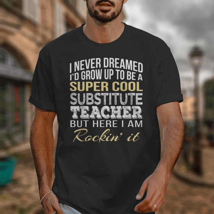 Substitute Teacher T Shirt School Tee Unisex T-Shirt, funny design Substitute Teacher T Shirt School Tee Unisex T-Shirt, funny design