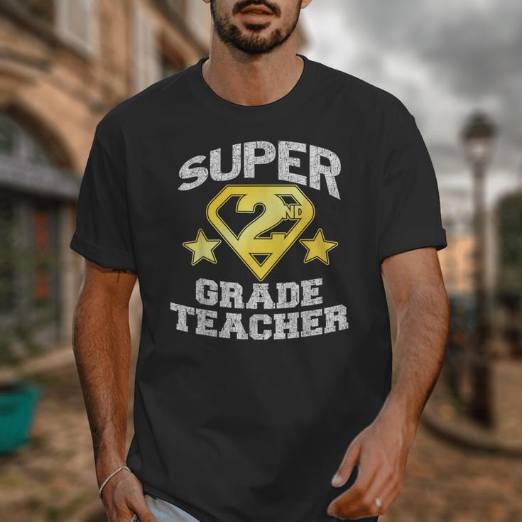 Super 2nd Grade Teacher Hero Unisex T-Shirt, Super Teacher Gifts, 2nd Grade Teacher Gifts, funny design